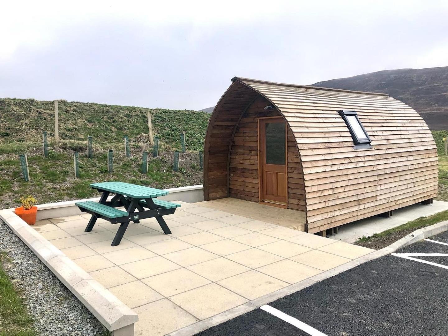 Scalloway Caravan Park Dış mekan fotoğraf